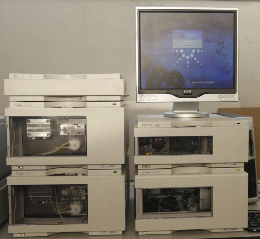 Agilent 1100 Prep HPLC Gradientensystem mit Rechner & Lizenz