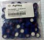 Agilent Cap, screw, blue, PTFE/red silicone septum, 100/pk 5182-0717