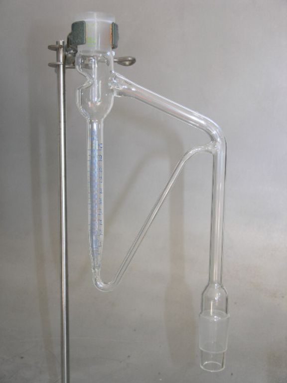 Distillation head with measuring tube 10ml and Reflux