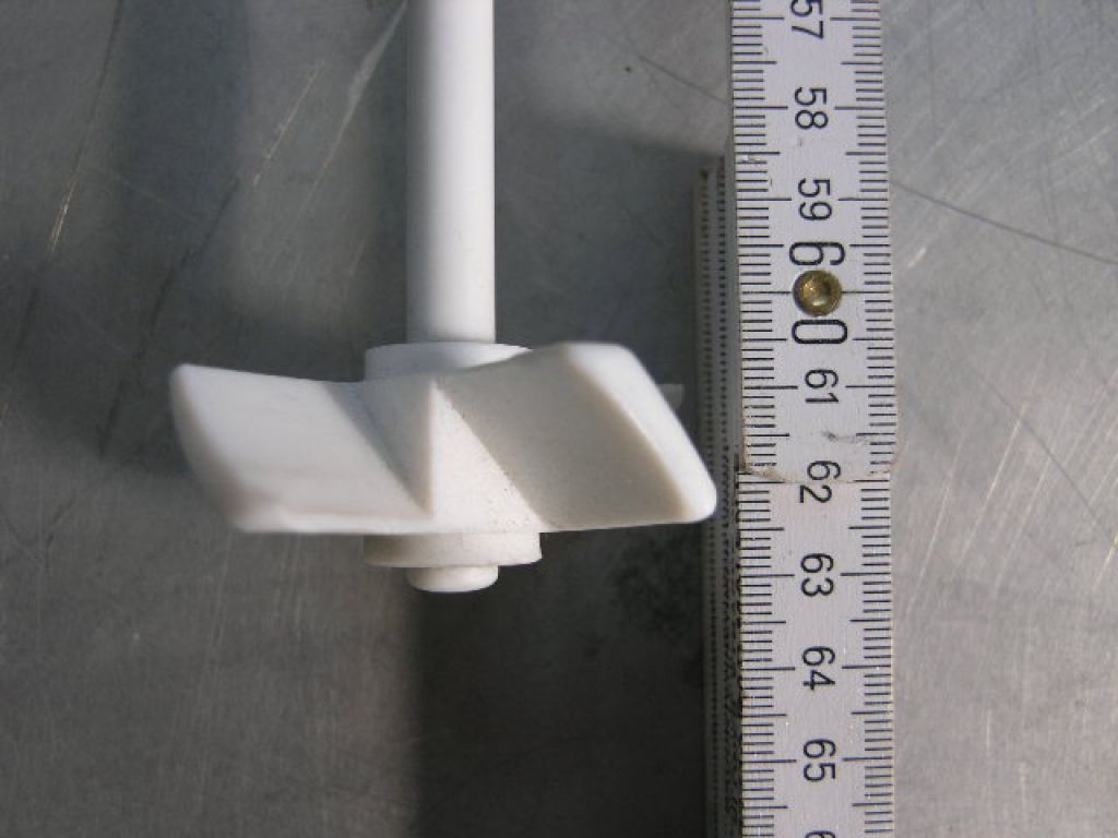 4-blade Stirrer / PTFE coated dia: 50mm length: 630mm