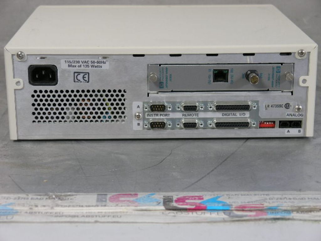 HP / Agilent Interface 35900E mit JetDirect Card