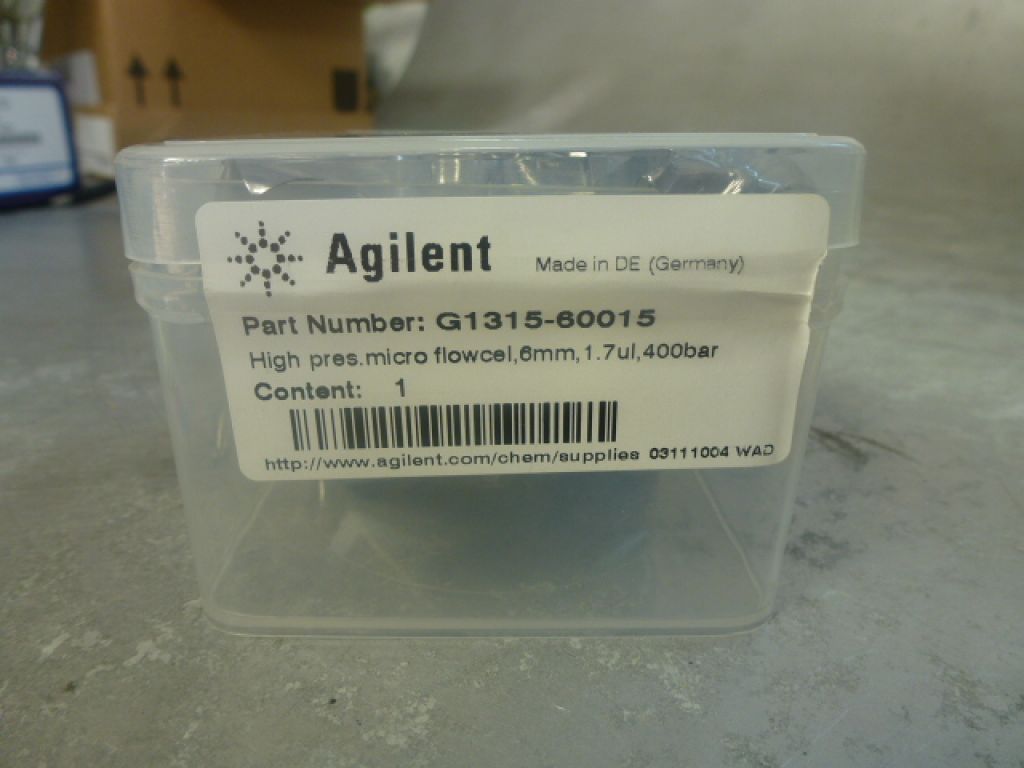 Agilent High pres. micro Flowcell, 6mm, 1,7µl, 400bar NEW