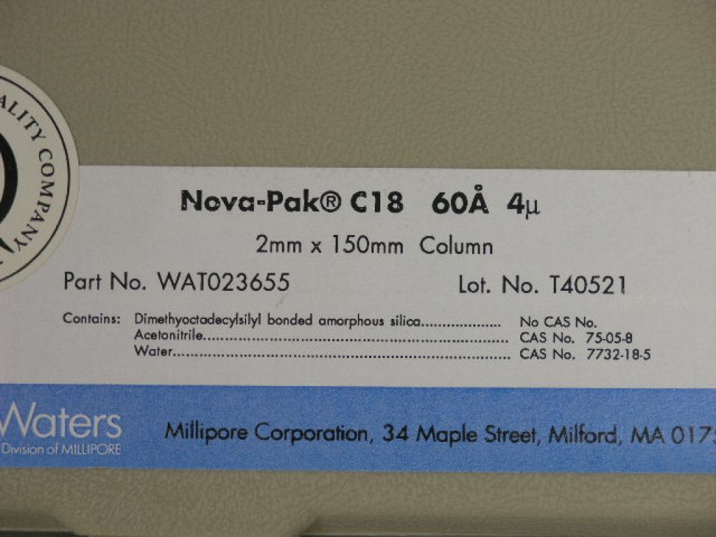 HPLC Säule Waters Nova-Pak C18 WAT023655