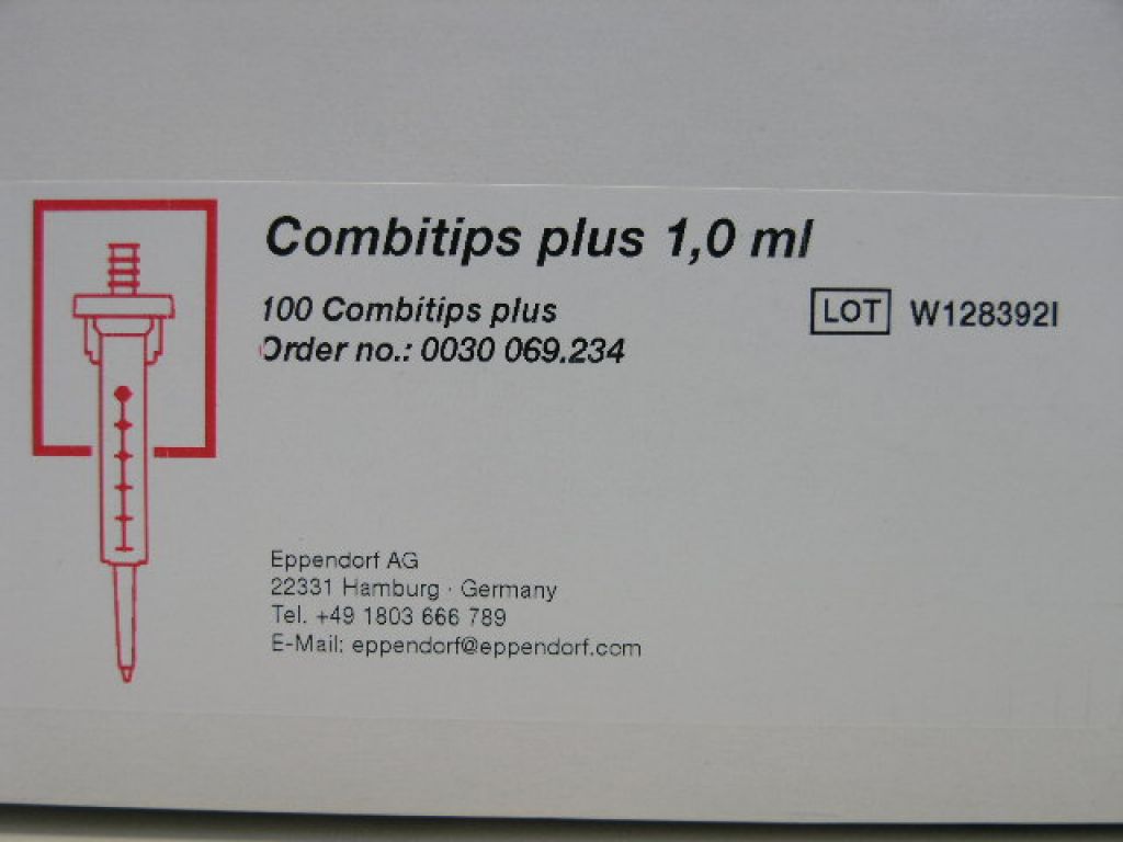 Eppendorf Combitips Plus 1,0 ml  / 100stck