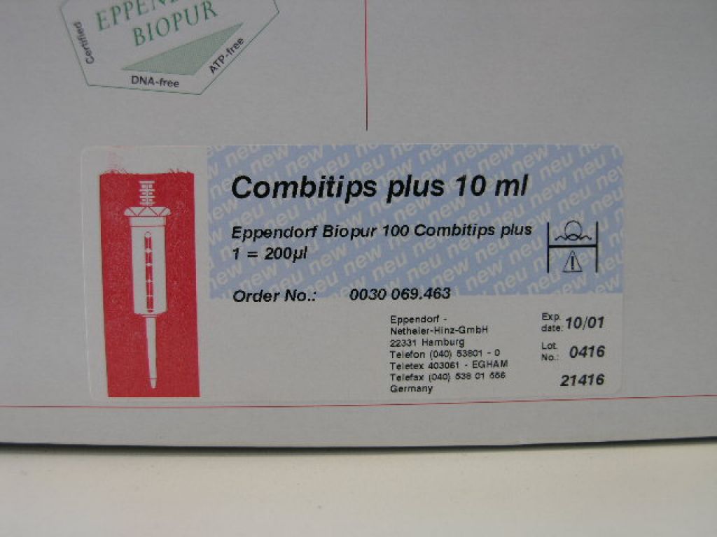 Eppendorf Biopur Combitips Plus 10 ml / 100 pcs.