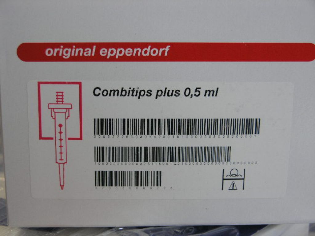 Eppendorf Combitips Plus 0,5 ml  / 100 pcs.