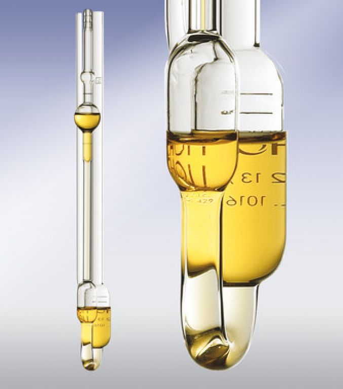 Micro-Ubbelohde viscometers (DIN), TypeNo. 536 30, Capillary No. III