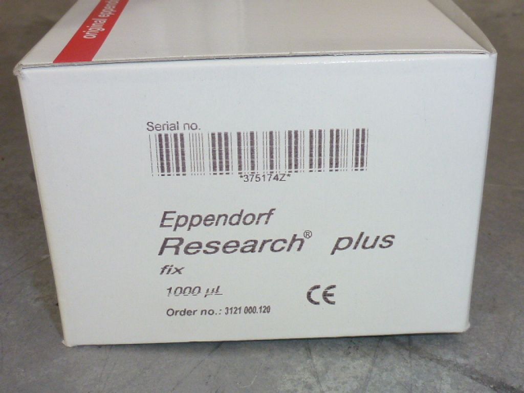 Eppendorf Research plus 1000µl Fix Pipet  New