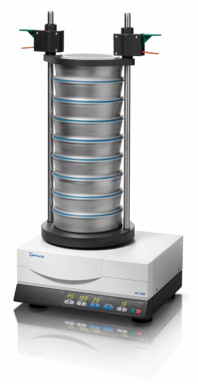 Retsch AS200 Control Vibrationssiebmaschine mit Spanneinheit comfort