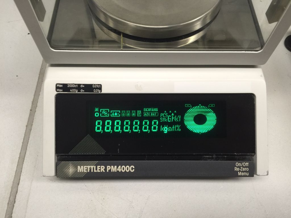 Mettler PM400C Precision Balance with Windshield  400g -- 0,01g