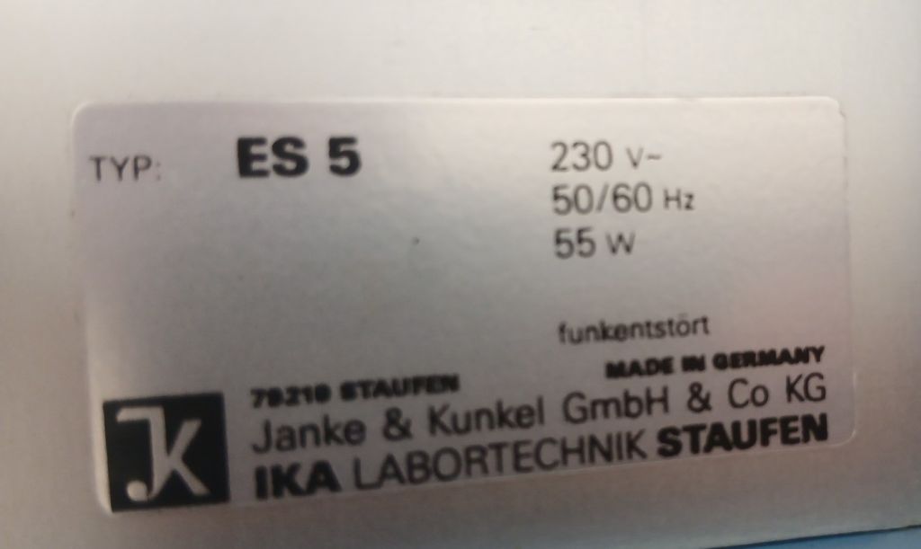 IKA Magnetrührgerät 5-stellig ES 5 / EOA5