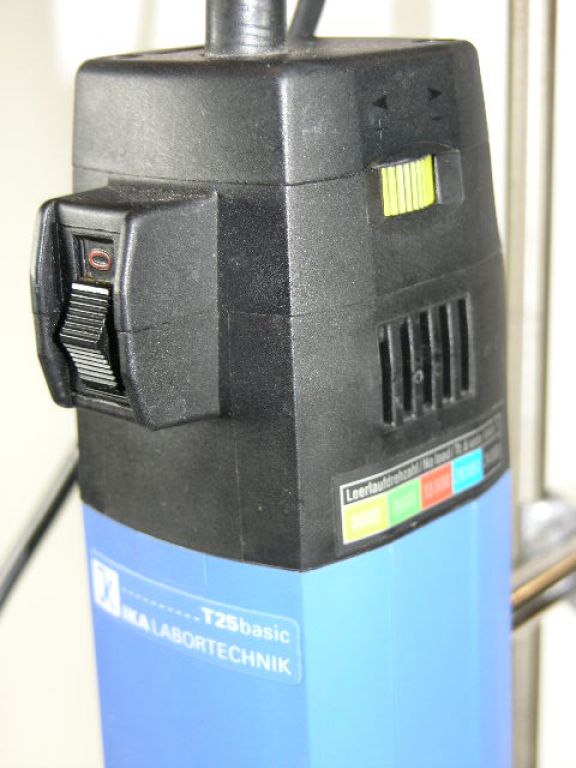 IKA T25 basic Turrax with S25 18G Tool