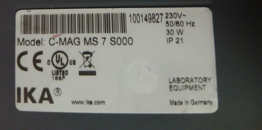 IKA C-MAG MS 7 S000
