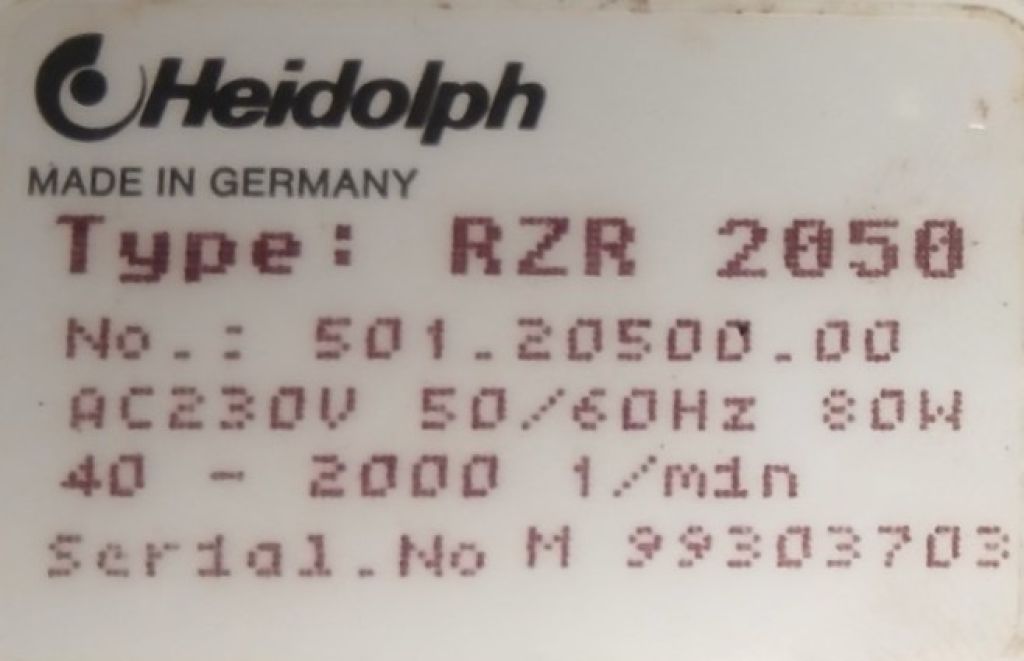 Heidolph RZR 2050 – professionelles Labor-Rührwerk