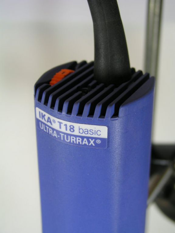 IKA T18 basic Ultraturrax with S18N-19G Dispersing Tool