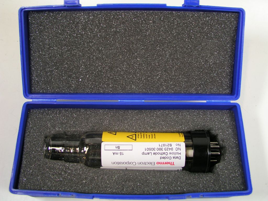 Thermo Hollow cathode lamp, data coded, Sn, 15 mA