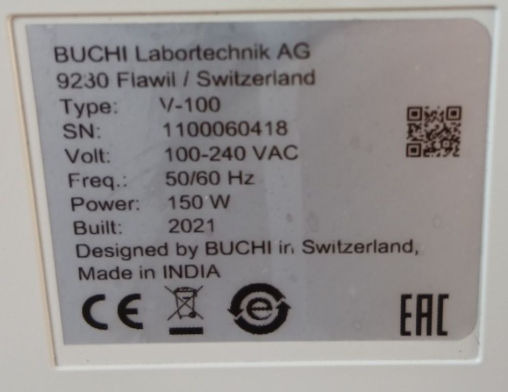 Büchi-V100  Vakuumpumpe