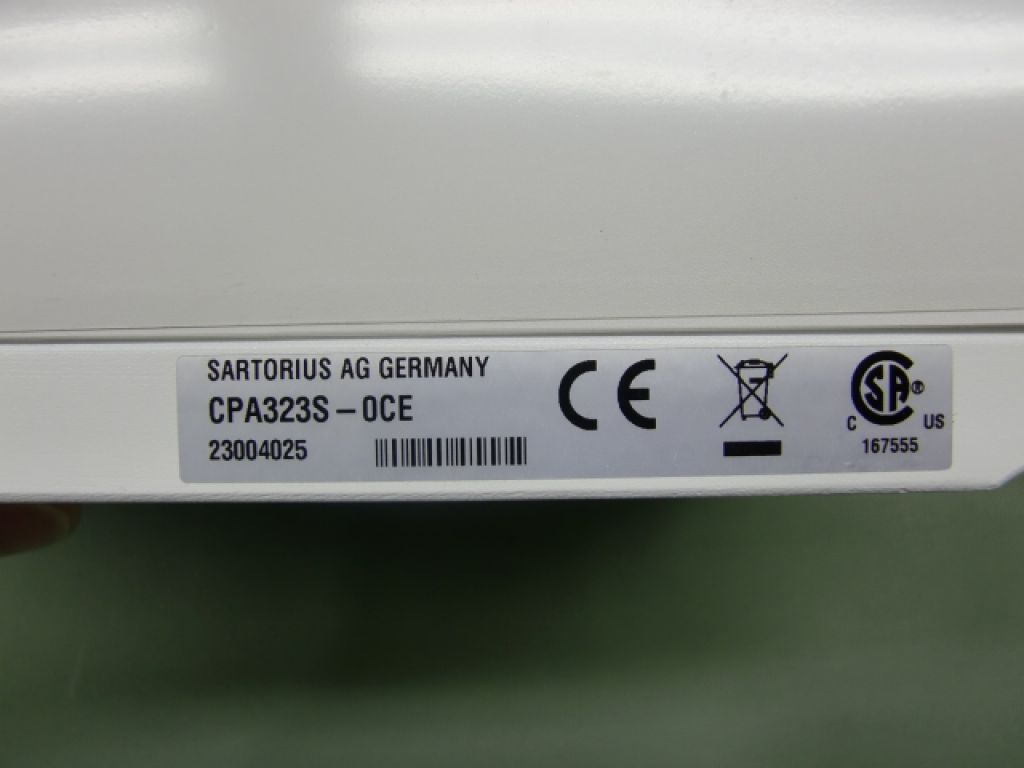 Sartorius precision balance CPA323S-0CE