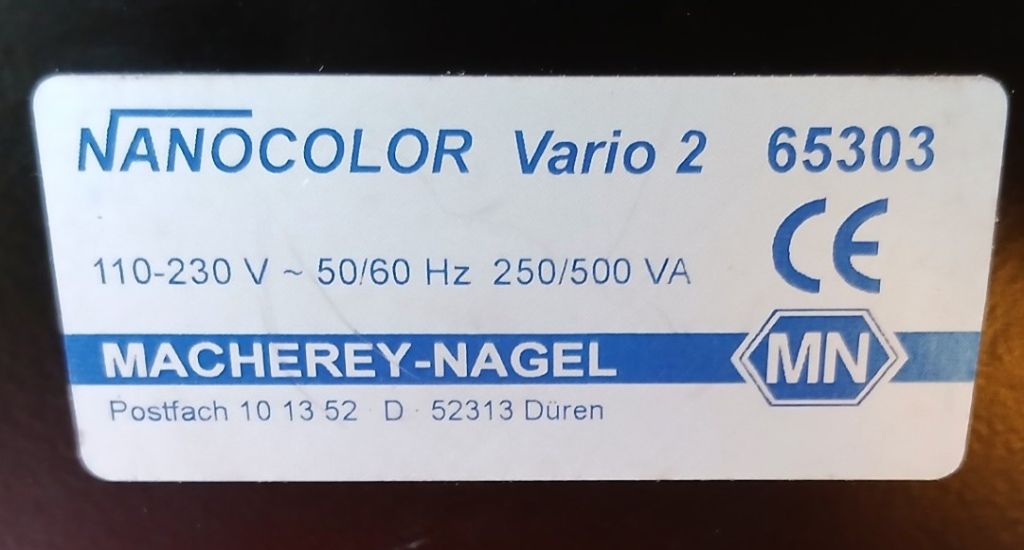 MACHEREY-NAGEL NANOCOLOR Vario 2 – Thermoblock / Reaktionsblock
