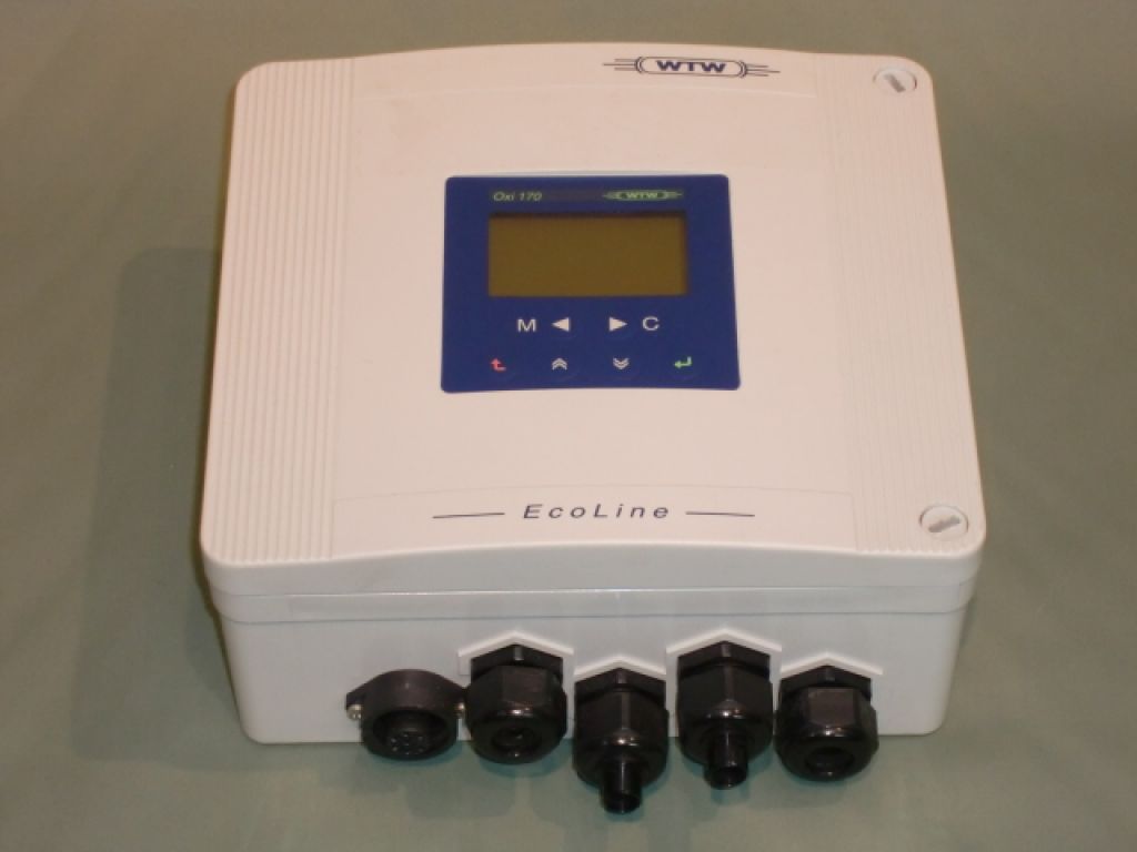 WTW Oxi 170 EcoLine Field Monitor with sensor TriOxmatic 600