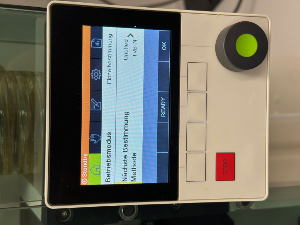 Büchi EasyKjel Wasserdampfdestillationseinheit für Kjeldahl-Stickstoff, gesamter flüchtiger basischer Stickstoff, Nitrat, Nitrit, Alkohol