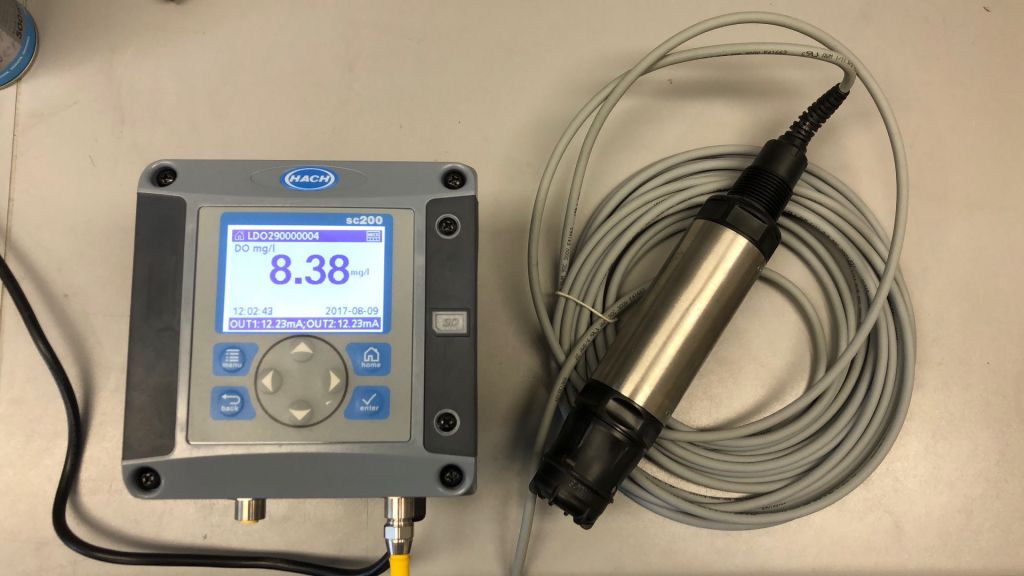 Hach SC200 Controller with LDO sc Sensor for Dissolved Oxygen