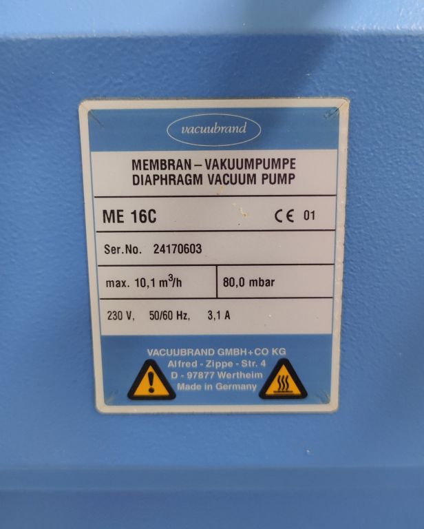 Vacuubrand ME 16C, 110 mbar