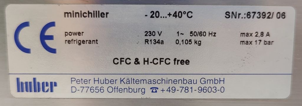 Huber Minichiller -20…40 °C