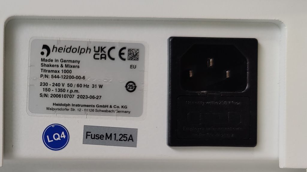 Heidolph Titramax Package with Incubator and Hood