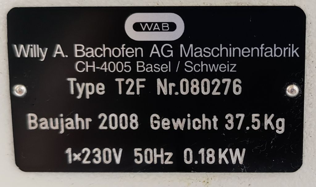 WAB dreidimensionaler TURBULA®-Mischer T2F