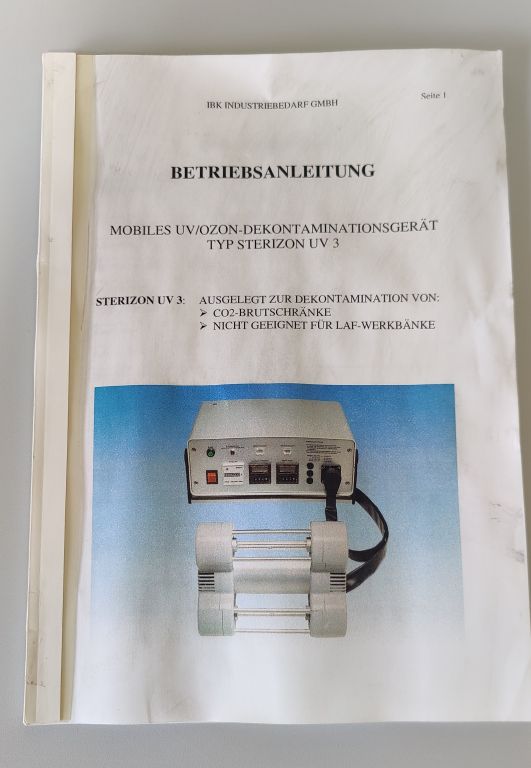 IBK-Industriebedarf Sterizon UV3
