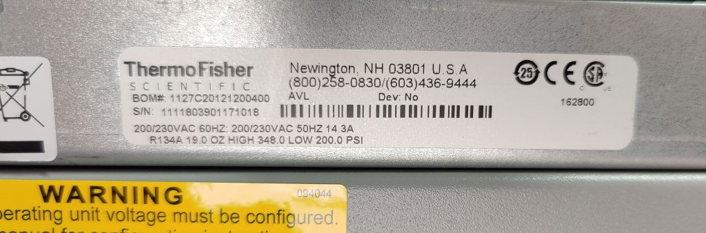 Thermo Scientific ThermoFlex 1400, Demogerät