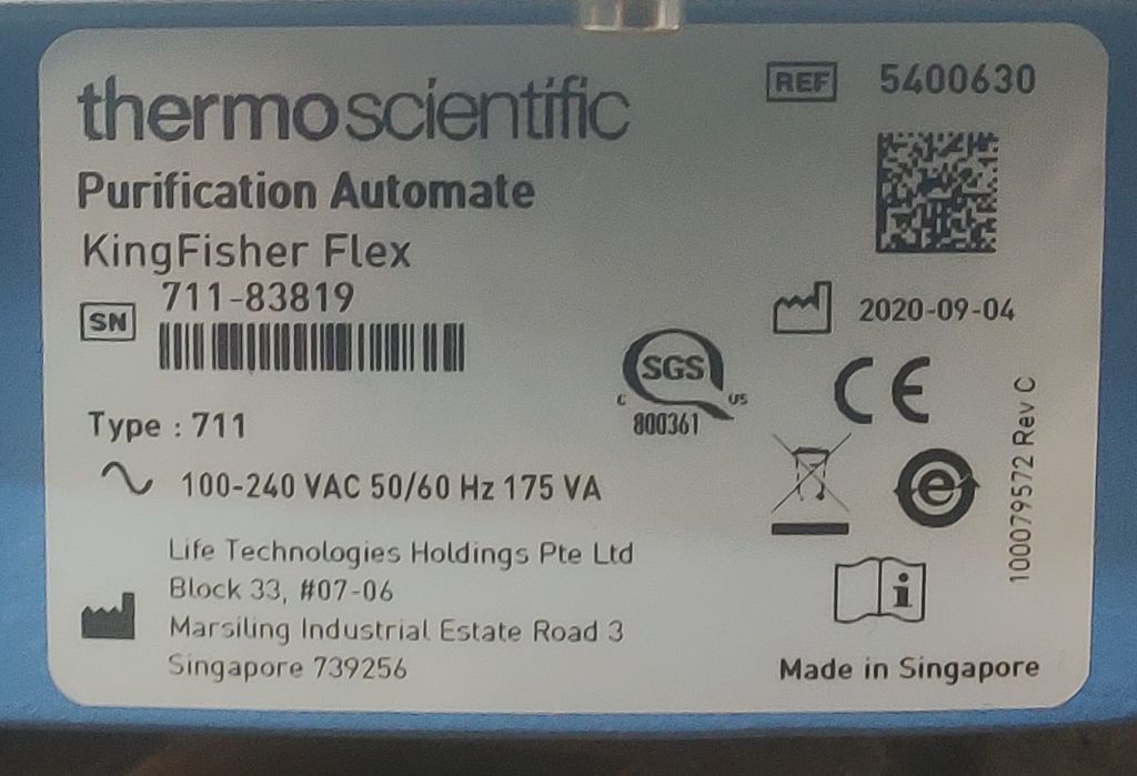 KingFisher™ Flex Reinigungssystem, KingFisher mit 96-Deep-Well-Kopf