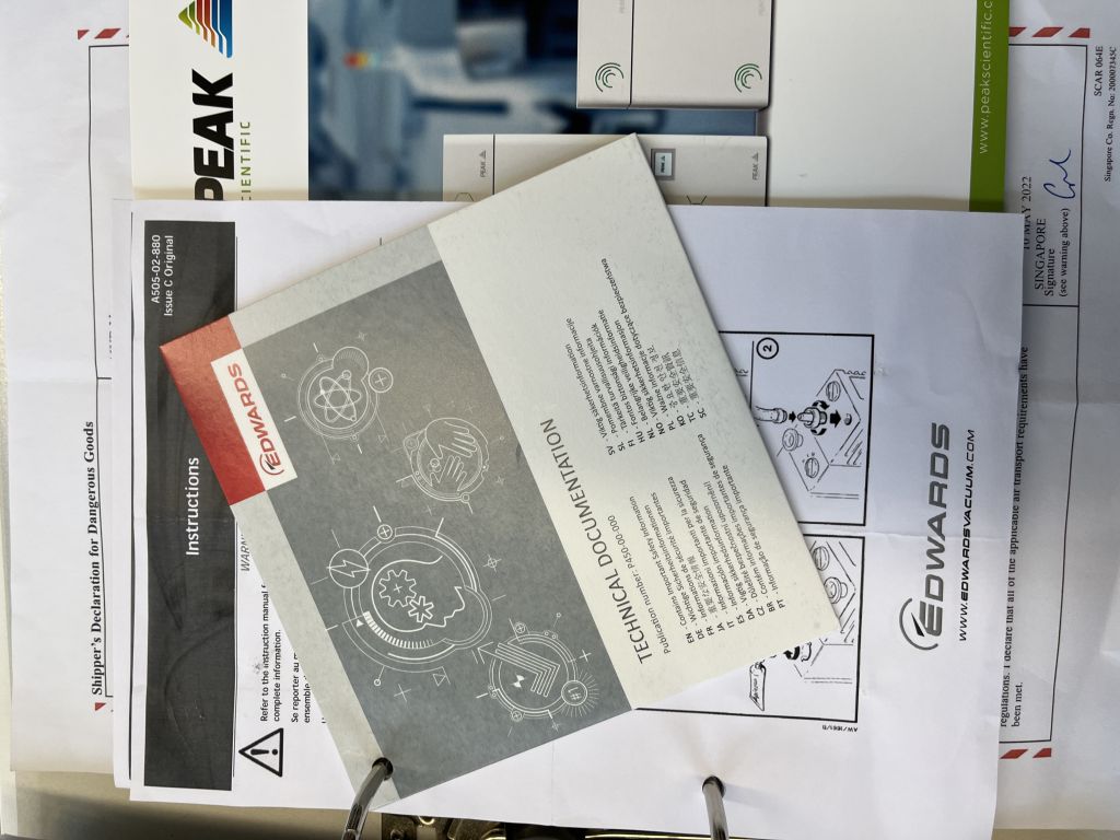 Thermo Vanquish LC-MS System ISQ-EM mit Vanquish 1000bar UHPLC, Peak Stickstoffgenerator, Vorpumpe, PC, Software