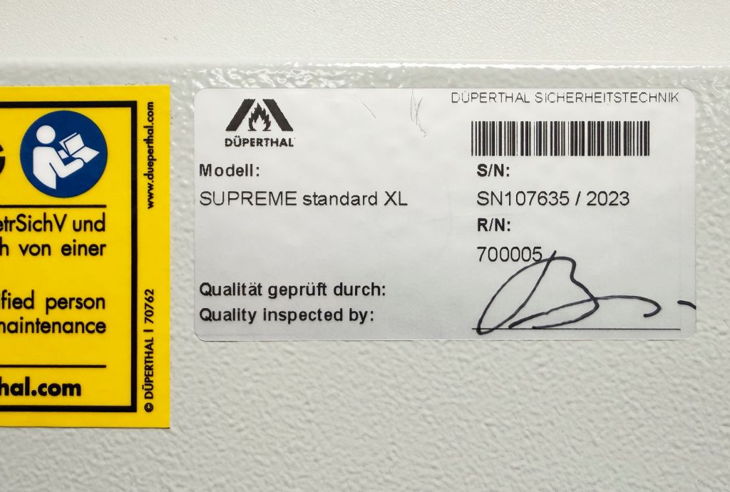 Waldner Scala G90 Gasflaschenschrank für 4 Gasflaschen 1200x610x2030mm, Baujahr 2023