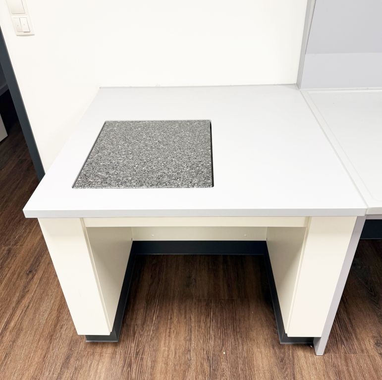 Waldner Scala Wägetisch 900x900mm Sitzhöhe