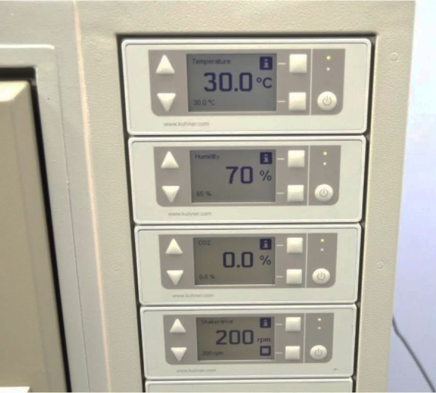 Kuhner 3-fach Turm ISFX-1 Incubator Shaker Inkubationsschüttler mit Kühlung, Feuchteregelung, CO2, Orbit: 12,5-25-50mm