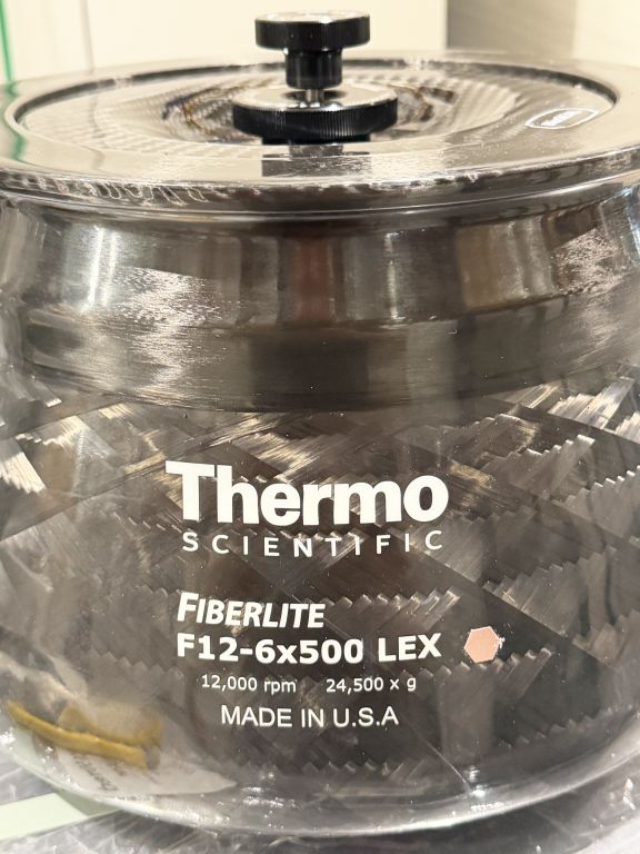 Thermo Scientific Sorvall RC 6 Plus Super Speed Centrifuge with F12-6x500 Fiberlite Rotor