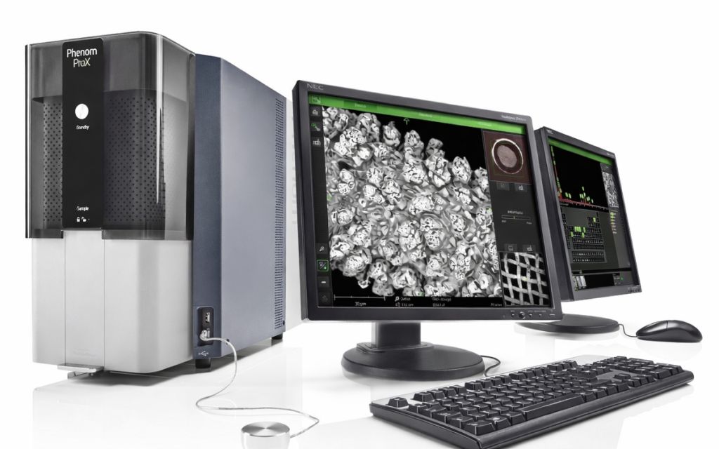 Thermo Phenom ProX SEM Microscope mit BSE, SE und EDX Detektor
