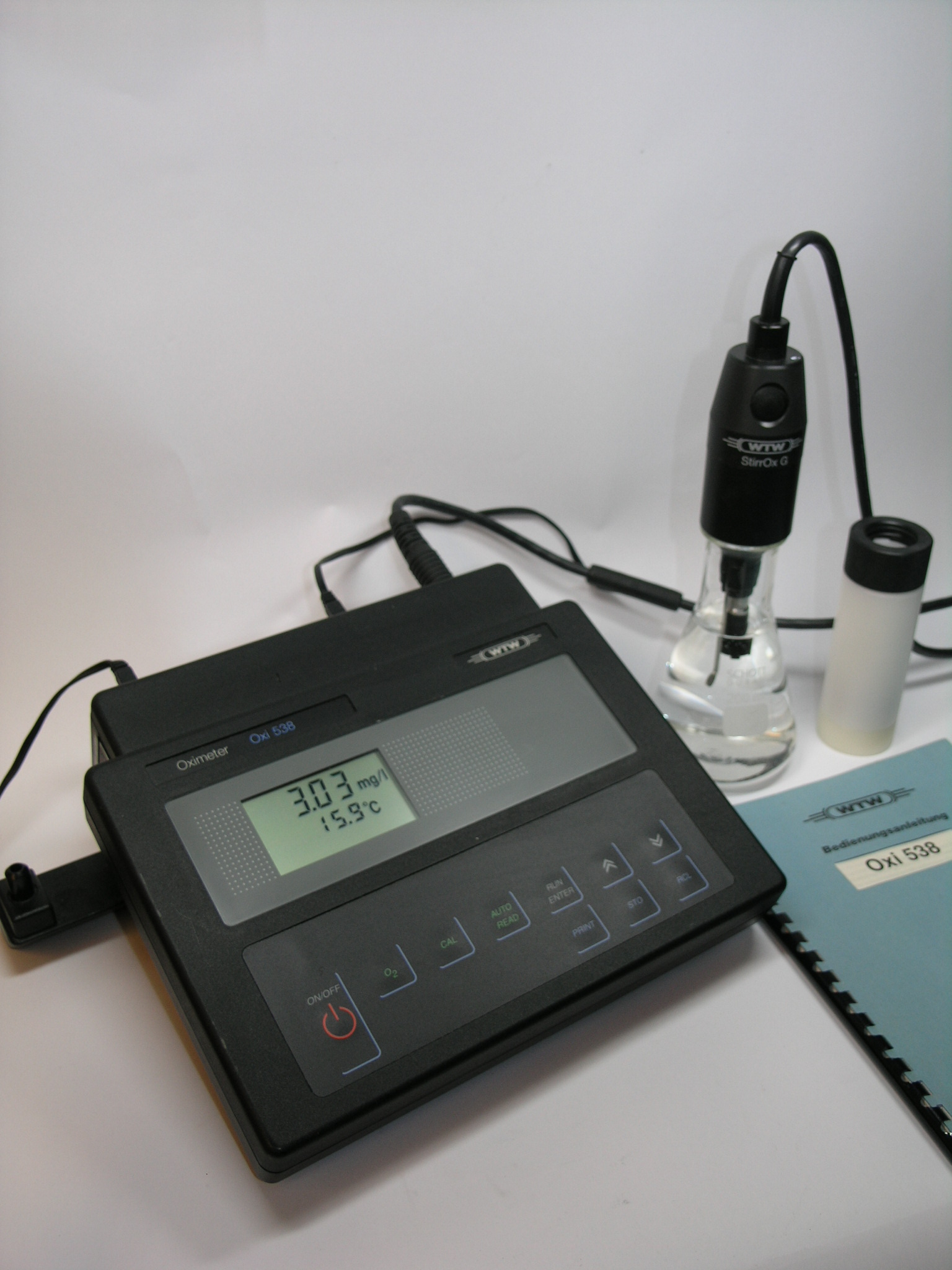labstuff.eu New WTW Oxi 538 Dissolved Oxygen Meter with Stirring Probe