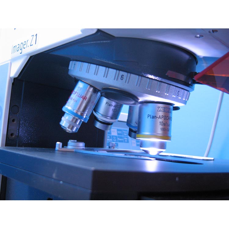 labstuff.eu Zeiss Axio Imager Z1 Fluoreszenzmikroskop, DIC, PlanApo 63DIC