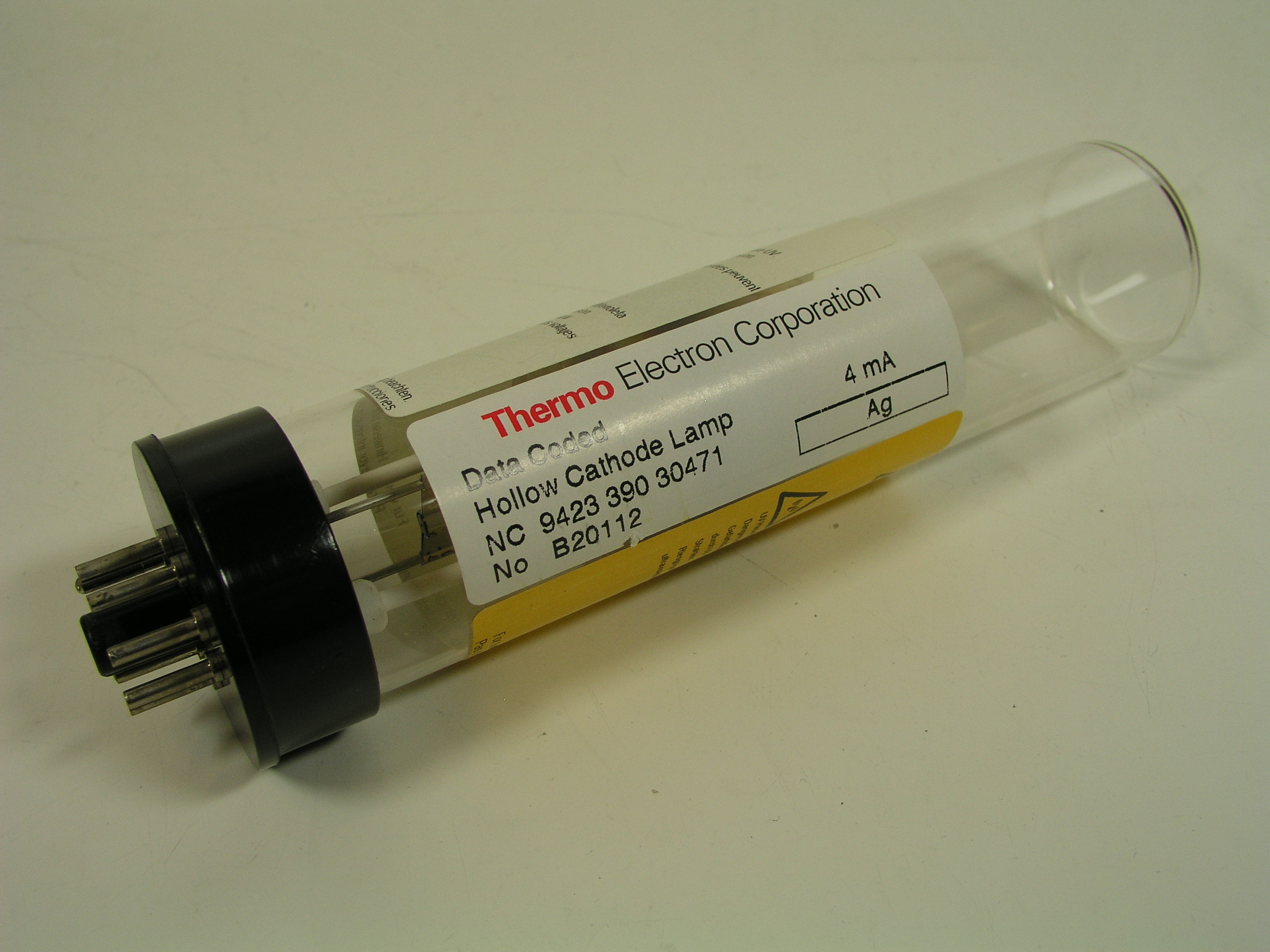 labstuff.eu Thermo Hollow cathode lamp, data coded, Au/Cu/Ni, 10 mA