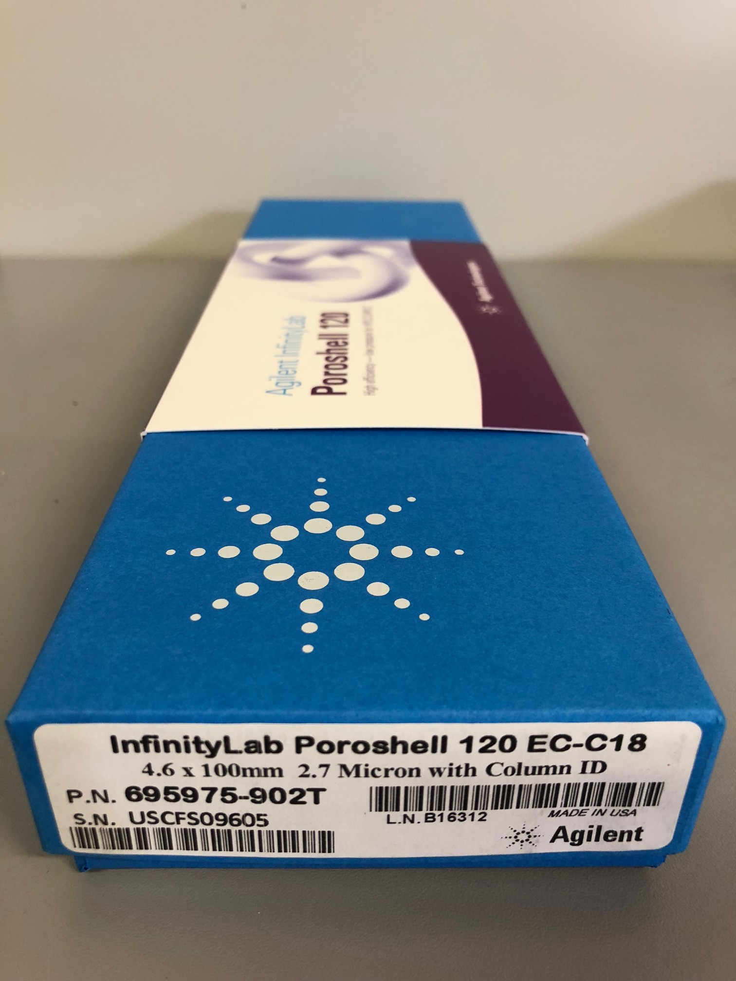 labstuff.eu - Agilent 695975-902T InfinityLab Poroshell 120 EC-C18, 4.6 ...