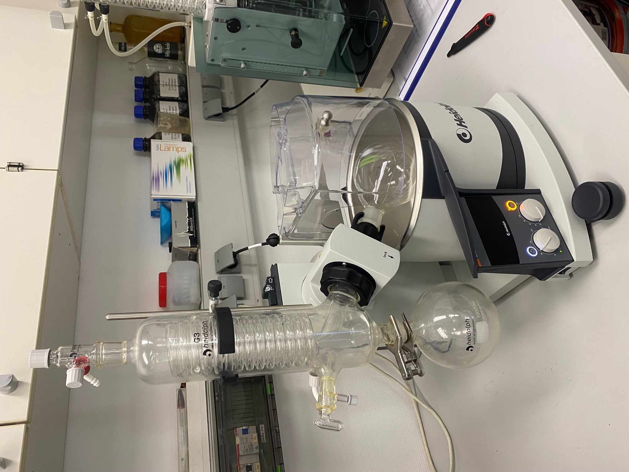 labstuff.eu Heidolph HeiVap Value Rotary Evaporator with G3 Vertical