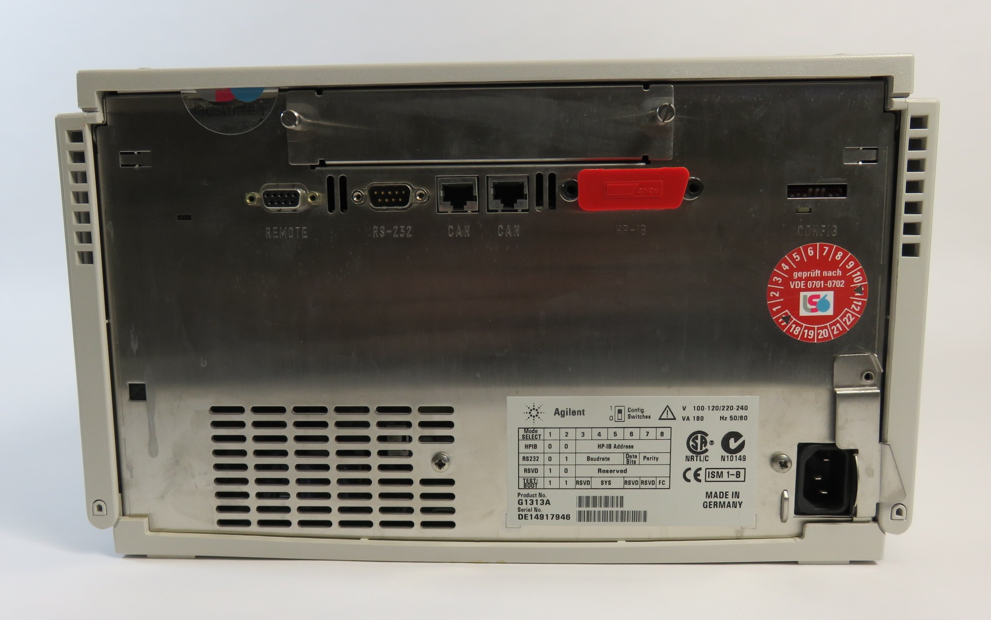 labstuff.eu Agilent G1313A Autosampler