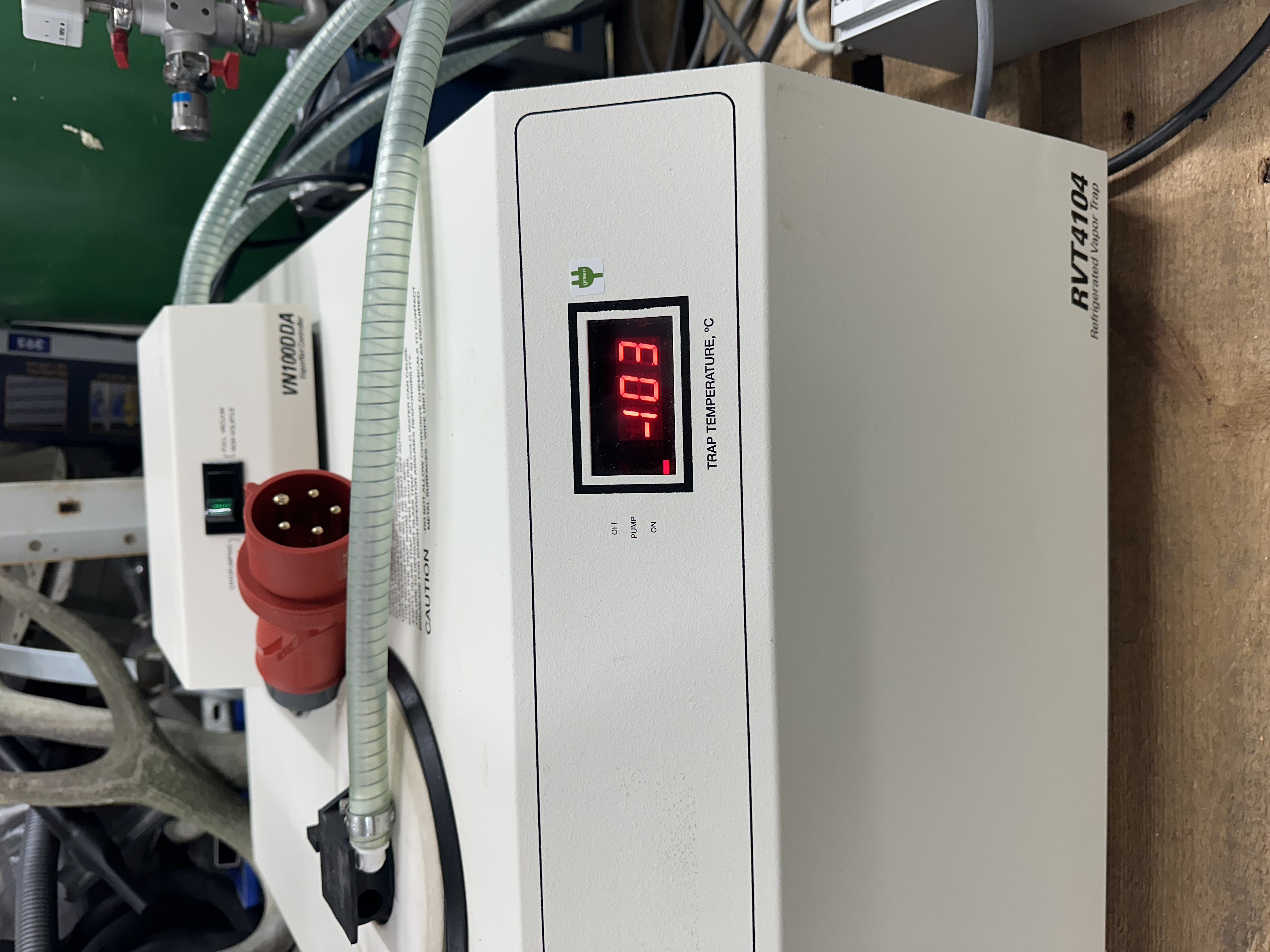 Laboratory Rvt labstuff.eu - Thermo Scientific RVT 4101 Cold Trap, Set with Pump ...