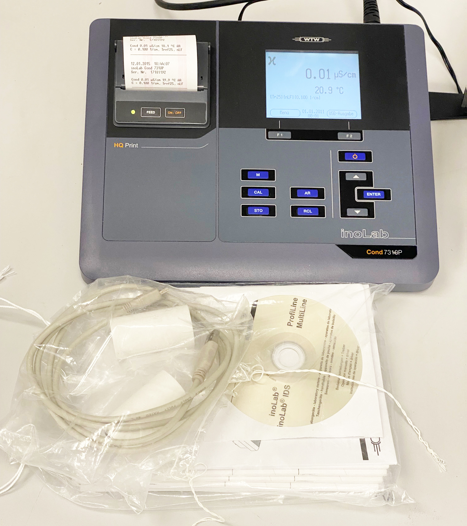 labstuff.eu NEW WTW Cond 7310P Laboratory Conductivity Meter with