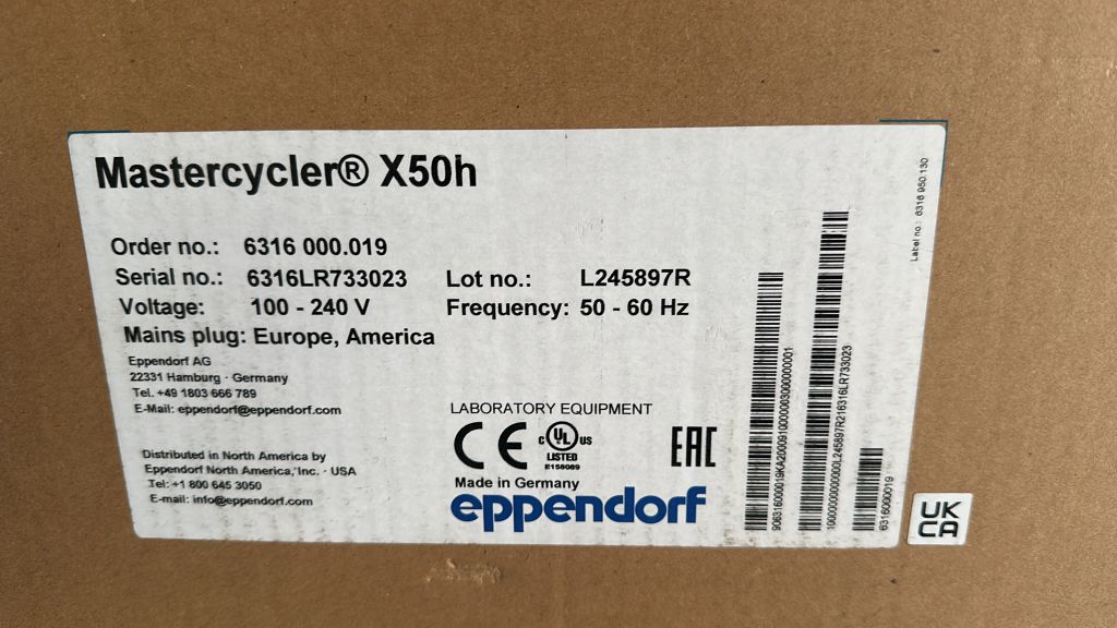 Eppendorf Mastercycler X50H