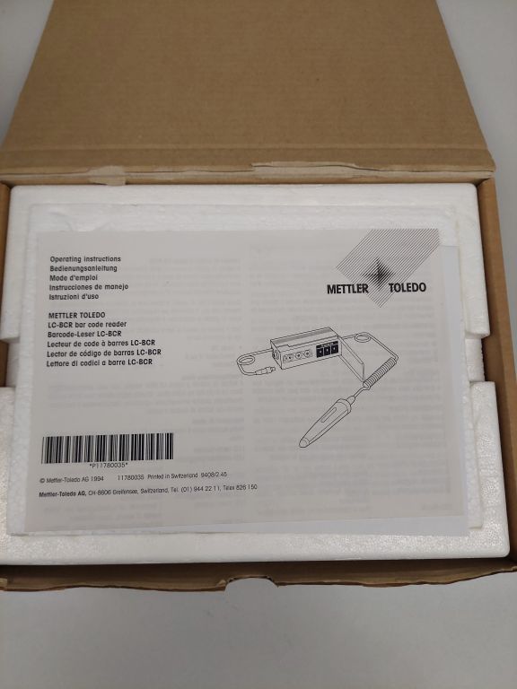 Mettler Toledo LC-BCR  BAR CODE READER