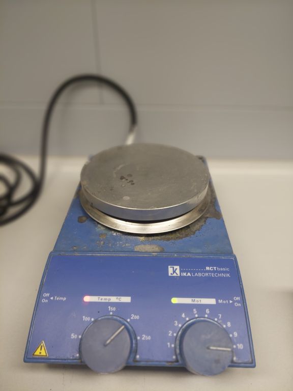 IKA RCT Basic Magnetrührer analog, mit Magnetrührstäben